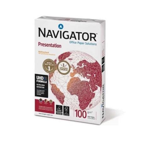 Papel Fotocópia A4 Navigator Presentation 100g 500 Folhas