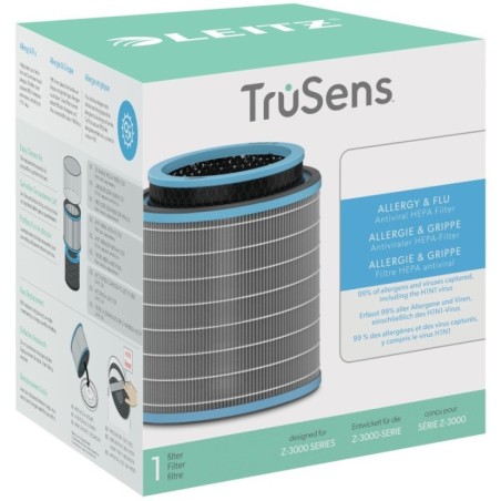 Filtro Hepa Leitz TruSens AR Z-3000 / Z-3500 (2415119) Alergias e Gripe