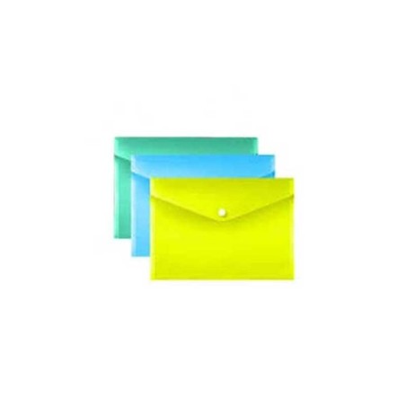 Bolsa Envelope Alban A4 PP Fecho de Botão Emb.3