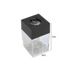 Porta Clipes Magnético Q-Connect KF02132 Quadrado Plástico