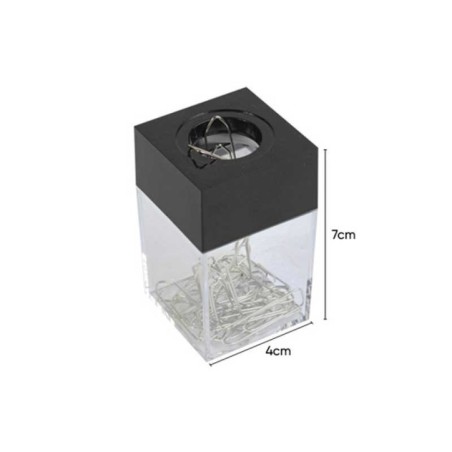 Porta Clipes Magnético Q-Connect KF02132 Quadrado Plástico