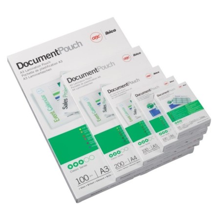 Bolsa de Plastificação GBC 54x86mm 125µm 3740300 Cx.100
