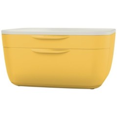 Bloco de 2 Gavetas Leitz Cosy 5357-00-19 Amarelo Quente