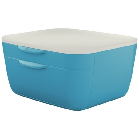 Bloco de 2 Gavetas Leitz Cosy 5357-00-61 Azul Calmo