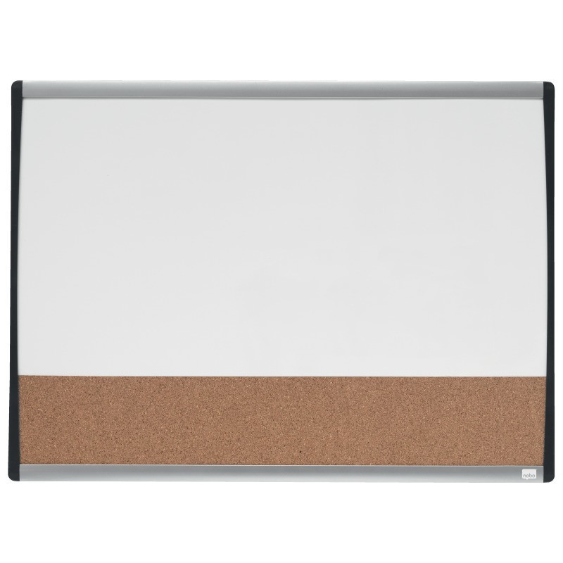 Quadro Combinado Nobo Home 58,5x43,0cm 1903810 Lacado Branco+Cortiça