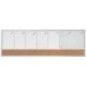 Quadro de Planeamento Nobo 1903780 19x58,5cm Semanal Branco+Cortiça Quadro de Planeamento Nobo 1903780 19x58,5cm Semanal Branco+Cortiça