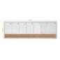 Quadro de Planeamento Nobo 1903780 19x58,5cm Semanal Branco+Cortiça Quadro de Planeamento Nobo 1903780 19x58,5cm Semanal Branco+Cortiça