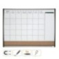Quadro de Planeamento Nobo 1903813 43x58,5cm Mensal Branco+Cortiça Quadro de Planeamento Nobo 1903813 43x58,5cm Mensal Branco+Cortiça