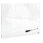 Quadro de Planeamento Nobo Glass 1915602 43x56cm Semanal Branco Quadro de Planeamento Nobo Glass 1915602 43x56cm Semanal Branco