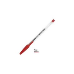Esferográfica Epene EP01-0108 Cristal Vermelho