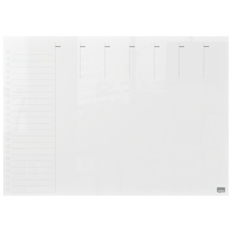 Quadro de Planeamento Nobo Home & Office 1915614 A4 Semanal Transparente