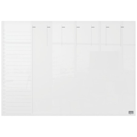Quadro de Planeamento Nobo Home & Office 1915615 A3 Semanal Transparente