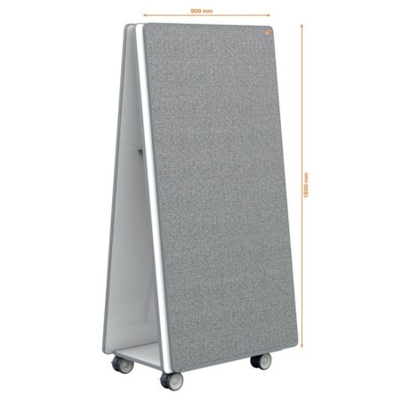 Conjunto 4x Quadros Nobo Move & Meet 180x90cm 1915569 Base Móvel