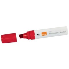 Marcador de Quadro Branco Nobo 1915390 Glide 10mm Cx.4 Vermelho