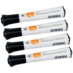 Marcador de Quadro Branco Nobo 1915264 Glide 2mm Cx.10 Preto