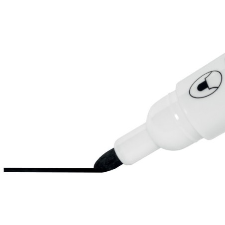 Marcador de Quadro Branco Nobo 1915264 Glide 2mm Cx.10 Preto