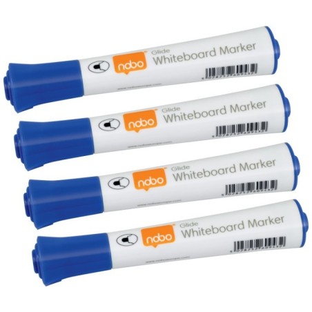 Marcador de Quadro Branco Nobo 1915265 Glide 2mm Cx.10 Azul