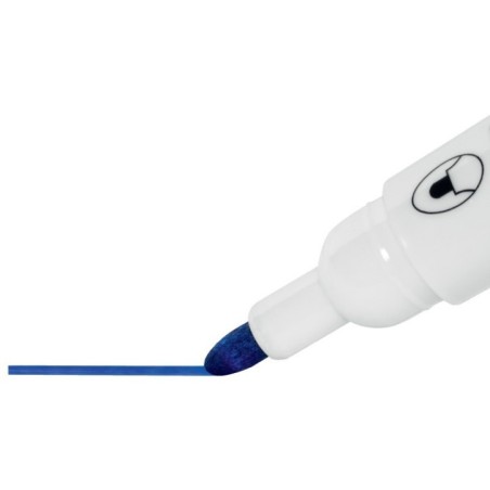 Marcador de Quadro Branco Nobo 1915265 Glide 2mm Cx.10 Azul