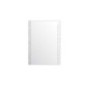 Índice de Plástico A4 PP 1 a 12 Vertical Cinzento