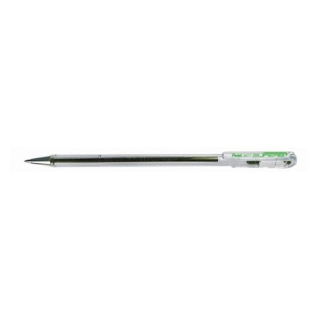 Esferográfica Pentel Superb Fine Point BK-77-D F Verde