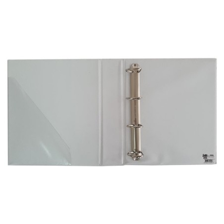 Dossier de Arquivo Roma 305A-10 A4 Personalizável 4xD50mm Branco