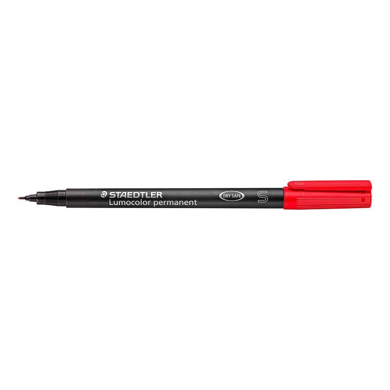 Marcador Staedtler 313-2 Lumocolor permanent SF Vermelho