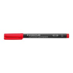 Marcador Staedtler 313-2 Lumocolor permanent SF Vermelho