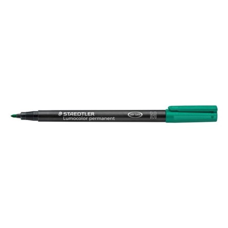 Marcador Staedtler 317-5 Lumocolor permanent M Verde