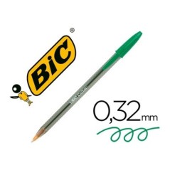 Esferográfica Bic Cristal Original Verde