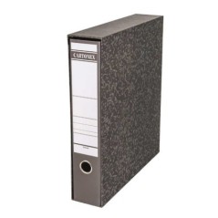 Pasta de Arquivo 310 L/60mm A4 com Caixa Marmoreado
