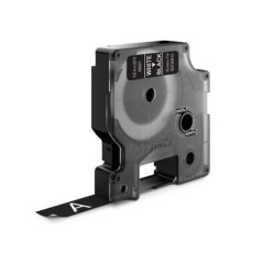 Fita Dymo D1 Standard S0720610 (45021) 12mmx7m Branco s/ /Preto