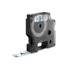Fita Dymo D1 Standard S0720500 (45010) 12mmx7m Preto s/ Transparente