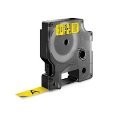 Fita Dymo D1 Standard S0720580 (45018) 12mmx7m Preto s/ Amarelo