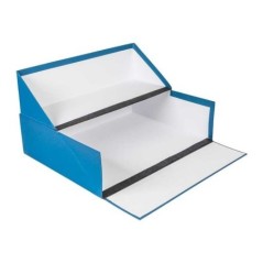 Caixa de Arquivo Francês Cartonex CX0 166-A Almaço Azul
