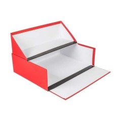 Caixa de Arquivo Francês Cartonex CX0 166-A Almaço Vermelho