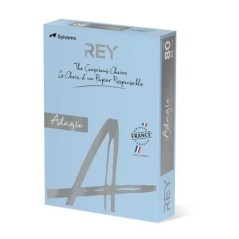 Papel Fotocópia A4 Rey Adagio 80g (01) 500 Folhas Azul