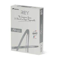 Papel Fotocópia A4 Rey Adagio 80g (06) 500 Folhas Cinzento