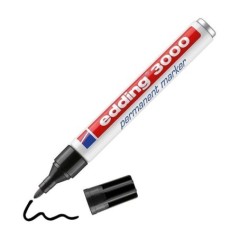 Marcador Permanente Edding 3000-001 Preto
