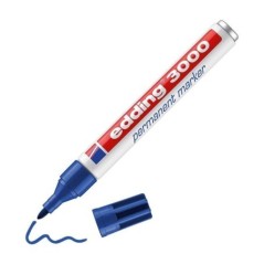 Marcador Permanente Edding 3000-003 Azul