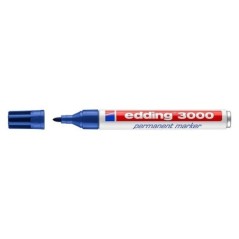 Marcador Permanente Edding 3000-003 Azul