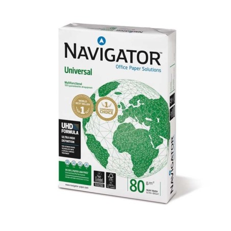 Papel Fotocópia A3 Navigator Universal 80g 5x500 Folhas Branco