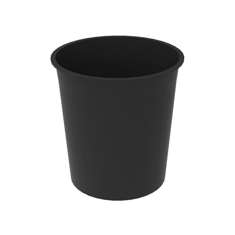 Cesto de Papéis Ramirex 300 Opaco 13 Litros Preto