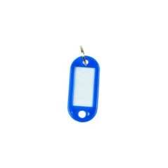 Porta Etiquetas para Chaves Plástico Cx.100 Azul