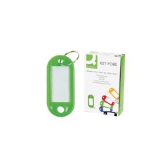Porta Etiquetas para Chaves Plástico Cx.100 Verde
