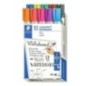 Marcador de Quadro Branco Staedtler 351 B10 Lumocolor Cx.10 Sortido