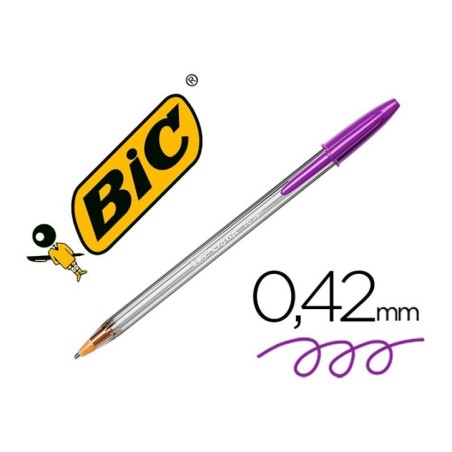 Esferográfica Bic Cristal Fun 929055 Violeta
