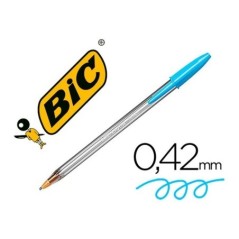 Esferográfica Bic Cristal Fun 929074 Azul Turquesa