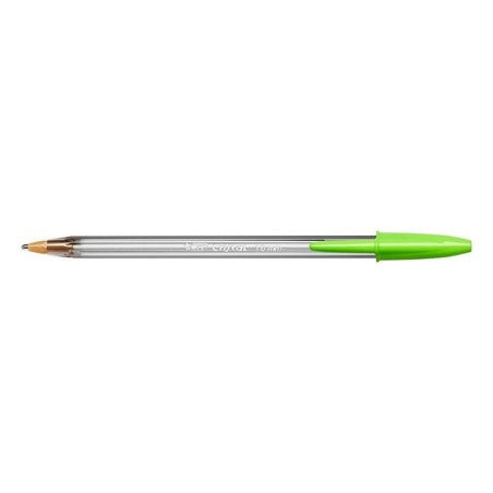 Esferográfica Bic Cristal Fun 927885 Verde Limão