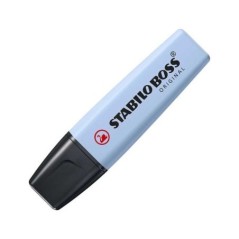 Marcador Fluorescente Stabilo BOSS Original 70/111 Pastel Azul Nuvem