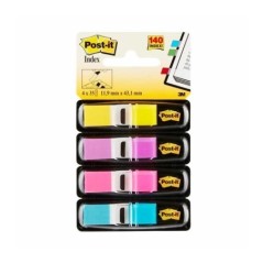 Marcador Index Post-it 683-4AB 11,9x43,2mm Emb.4x35